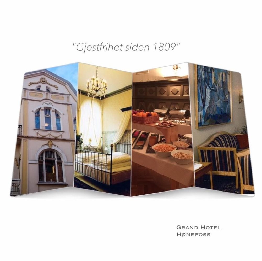 Grand Hotel Honefoss Exterior photo